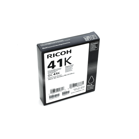 CARTUCHO RICOH GEL NEGRO GC-41K - Imagen 1 de 1 CARTUCHO RICOH GEL NEGRO GC-41K - Imagen 1 de 1