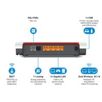 Miniatura 4 de AVM FRITZ!Box 7530 International Router Wi-Fi AC + N, Doble banda hasta 1300 Mbps