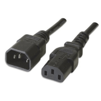 Miniatura 1 de Ewent cable alimentación VDE C14-C13, M/F, 1.80 m