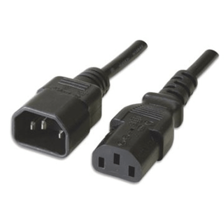 Ewent cable alimentación VDE C14-C13, M/F, 1.80 m - Imagen 1 de 2 Ewent cable alimentación VDE C14-C13, M/F, 1.80 m - Imagen 1 de 2