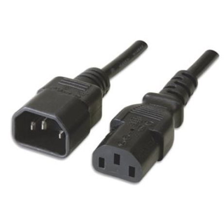 Ewent cable alimentación VDE C14-C13, M/F, 1.80 m - Imagen 2 de 2 Ewent cable alimentación VDE C14-C13, M/F, 1.80 m - Imagen 2 de 2