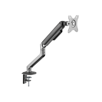Miniatura 1 de SOPORTE MESA MONITOR/TV TOOQ DB4032TNR-G 17´´/32´´ MAX.9KG NEGRO 1 BRAZO