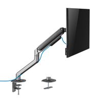 Miniatura 6 de SOPORTE MESA MONITOR/TV TOOQ DB4032TNR-G 17´´/32´´ MAX.9KG NEGRO 1 BRAZO
