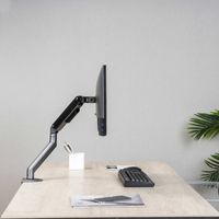 Miniatura 9 de SOPORTE MESA MONITOR/TV TOOQ DB4032TNR-G 17´´/32´´ MAX.9KG NEGRO 1 BRAZO