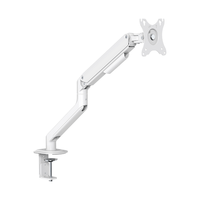 Miniatura 1 de SOPORTE MESA MONITOR/TV TOOQ DB4032TNR-W 17´´/32´´ MAX.9KG BLANCO 1 BRAZO