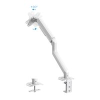 Miniatura 3 de SOPORTE MESA MONITOR/TV TOOQ DB4032TNR-W 17´´/32´´ MAX.9KG BLANCO 1 BRAZO