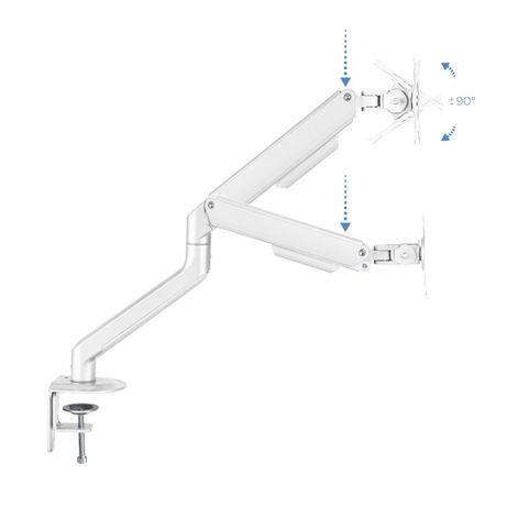 SOPORTE MESA MONITOR/TV TOOQ DB4032TNR-W 17´´/32´´ MAX.9KG BLANCO 1 BRAZO - Imagen 4 de 11 SOPORTE MESA MONITOR/TV TOOQ DB4032TNR-W 17´´/32´´ MAX.9KG BLANCO 1 BRAZO - Imagen 4 de 11
