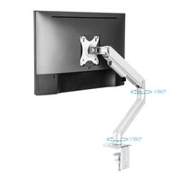 Miniatura 5 de SOPORTE MESA MONITOR/TV TOOQ DB4032TNR-W 17´´/32´´ MAX.9KG BLANCO 1 BRAZO