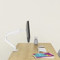 Miniatura 8 de SOPORTE MESA MONITOR/TV TOOQ DB4032TNR-W 17´´/32´´ MAX.9KG BLANCO 1 BRAZO