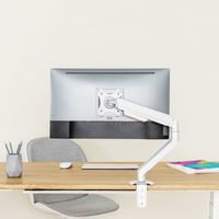 Miniatura 9 de SOPORTE MESA MONITOR/TV TOOQ DB4032TNR-W 17´´/32´´ MAX.9KG BLANCO 1 BRAZO