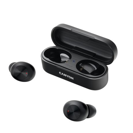 CANYON Auriculares deportivos TWS Bluetooth con microfono, BT5.0,IPX4, Bateria auricular 45mAhx2, Estuche de carga 300mAh - Imagen 7 de 7 CANYON Auriculares deportivos TWS Bluetooth con microfono, BT5.0,IPX4, Bateria auricular 45mAhx2, Estuche de carga 300mAh - Imagen 7 de 7
