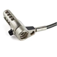 Miniatura 3 de 2 M (6.6 FT.) LAPTOP CABLE LOCK 4-DIGIT K-SLOT NANO WED GE