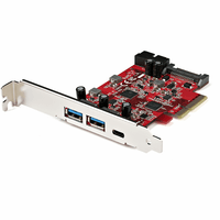 Miniatura 1 de TARJETA PCIE USB 5 PUERTOS 2X USB 1X USBC 1X IDC - TIPO  C