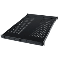 Miniatura 1 de Adjustable Mount Depth Rack Mount Shelf
