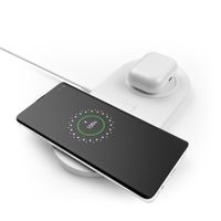 Miniatura 7 de BASE DE CARGA INALÁMBRICA DOBLE BELKIN WIZ002VFWH  10W BOOST CHARGE COLOR BLANCO