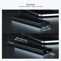 Miniatura 5 de CAJA SSD TOOQ M.2 TQE-2223B USB3.1 GEN2 NGFF/ NVME NEGRO