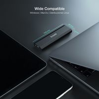 Miniatura 7 de CAJA SSD TOOQ M.2 TQE-2223B USB3.1 GEN2 NGFF/ NVME NEGRO