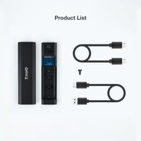 Miniatura 10 de CAJA SSD TOOQ M.2 TQE-2223B USB3.1 GEN2 NGFF/ NVME NEGRO