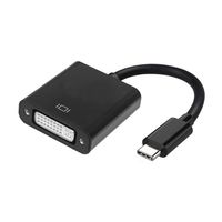 Miniatura 3 de Aisens - Conversor Usb-C A Dvi-I, Usb-C/M-Dvi 24+5/H, Negro, 15Cm