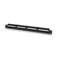 Miniatura 1 de Aisens - Panel De Parcheo De 24 Puertos Rj45 Cat.6 Utp, 19 1U Dual Id
