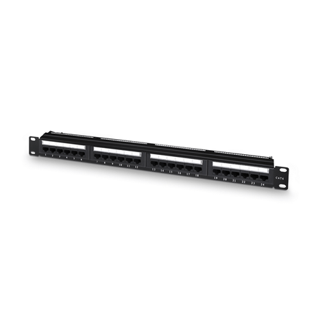 Aisens - Panel De Parcheo De 24 Puertos Rj45 Cat.6 Utp, 19 1U Dual Id - Imagen 1 de 4 Aisens - Panel De Parcheo De 24 Puertos Rj45 Cat.6 Utp, 19 1U Dual Id - Imagen 1 de 4