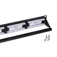 Miniatura 2 de Aisens - Panel De Parcheo De 24 Puertos Rj45 Cat.6 Utp, 19 1U Dual Id