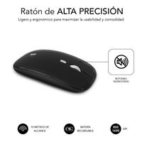 Miniatura 7 de TECLADO + RATON INALAMBRICO SUBBLIM GRIS / NEGRO
