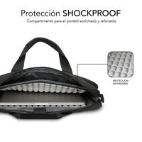 Miniatura 4 de MALETIN PORTATIL 13,3´´/ 14´´ SUBBLIM GRIS