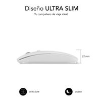 Miniatura 4 de RATON SUBBLIM INALAMBRICO BLUETOOTH BLANCO