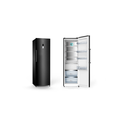FRIGORIFICO UNA PUERTA INFINITON CL-18BSTL NOFROST E ALTO 185 CM ANCHO 59.5 CM NEGRO