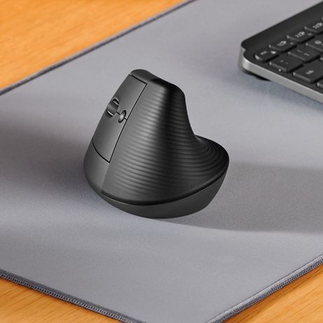 LIFT LEFT VERTICAL ERGO MOUSE - GRAPHITE / BLACK - EM EA - Imagen 12 de 14 LIFT LEFT VERTICAL ERGO MOUSE - GRAPHITE / BLACK - EM EA - Imagen 12 de 14