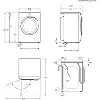 Miniatura 3 de LAVADORA CARGA FRONTAL ELECTROLUX EW6F5943FB 9 KG 1400 RPM A BLANCO