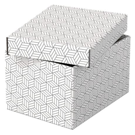 PACK 3 CAJAS BLANCAS 255X200X150MM ESSELTE 628280 - Imagen 4 de 5 PACK 3 CAJAS BLANCAS 255X200X150MM ESSELTE 628280 - Imagen 4 de 5