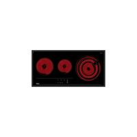 Miniatura 1 de VITROCERAMICA INDEPENDIENTE RADIANTES TEKA TRC 83631 TCS 3 ZONAS COCCION ANCHO 40 CM