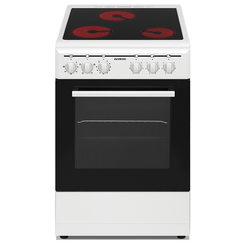 COCINA CON VITROCERAMICA INFINITON CC-V350G 3 ZONAS COCCION BLANCA