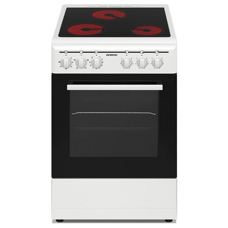 COCINA CON VITROCERAMICA INFINITON CC-V350G 3 ZONAS COCCION BLANCA - Imagen 1 de 4 COCINA CON VITROCERAMICA INFINITON CC-V350G 3 ZONAS COCCION BLANCA - Imagen 1 de 4