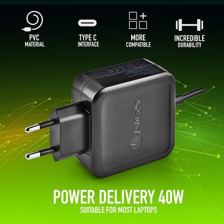 NGS Cargador portatil W-45WTYPEC 45W 3A - Imagen 4 de 10 NGS Cargador portatil W-45WTYPEC 45W 3A - Imagen 4 de 10