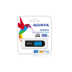 ADATA Lapiz Usb UV128 128GB USB 3.2 Negro/Azul ADATA Lapiz Usb UV128 128GB USB 3.2 Negro/Azul