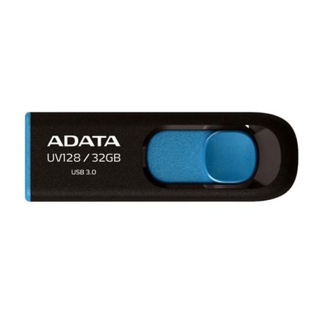 ADATA Lapiz Usb UV128 128GB USB 3.2 Negro/Azul - Imagen 3 de 4 ADATA Lapiz Usb UV128 128GB USB 3.2 Negro/Azul - Imagen 3 de 4
