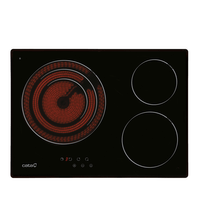 Miniatura 1 de VITROCERAMICA INDEPENDIENTE RADIANTES CATA TT 5003/G 3 ZONAS COCCION ANCHO 60 CM FONDO 43,5 CM