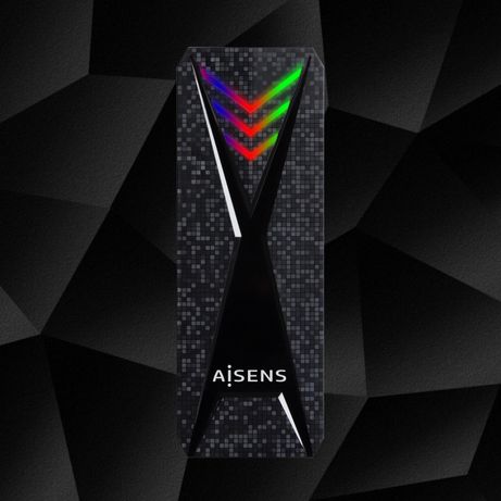 Aisens - Caja Externa M.2 (Ngff) Rgb Gaming Asm2-Rgb013B Nvme A Usb3.2 - Imagen 3 de 7 Aisens - Caja Externa M.2 (Ngff) Rgb Gaming Asm2-Rgb013B Nvme A Usb3.2 - Imagen 3 de 7