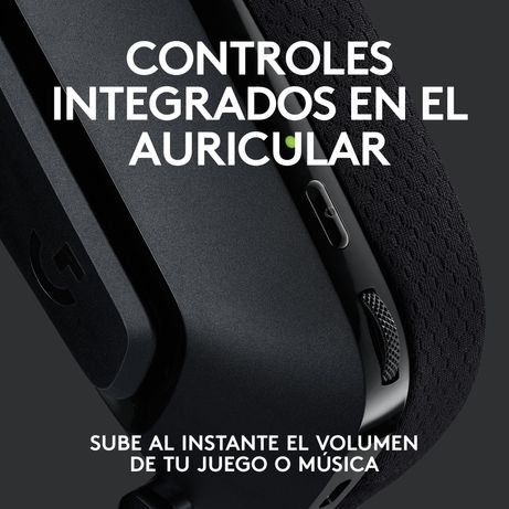 AURICULARES INALAMBRTICOS GAMING LOGITECH G535 LIGHTSPEED - INALAMBRICO - NEGRO - Imagen 6 de 16 AURICULARES INALAMBRTICOS GAMING LOGITECH G535 LIGHTSPEED - INALAMBRICO - NEGRO - Imagen 6 de 16