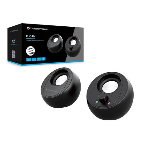 ALTAVOCES 2.0 CONCEPTRONIC BJORN01B 10W COLOR NEGRO JACK 3.5" Y BLUETOOTH ALIMENTACION USB - Imagen 4 de 5 ALTAVOCES 2.0 CONCEPTRONIC BJORN01B 10W COLOR NEGRO JACK 3.5" Y BLUETOOTH ALIMENTACION USB - Imagen 4 de 5