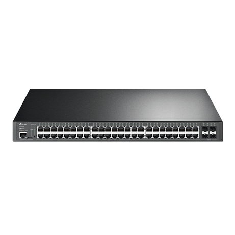 TP-LINK SWITCH GESTIONABLE L2+ JETSTREAM (tm) 52 PUERTOS GIGABIT CON 48 PUERTOS PoE+,CONTROLADOR OMADA SDN TL-SG3452P - Imagen 1 de 2 TP-LINK SWITCH GESTIONABLE L2+ JETSTREAM (tm) 52 PUERTOS GIGABIT CON 48 PUERTOS PoE+,CONTROLADOR OMADA SDN TL-SG3452P - Imagen 1 de 2