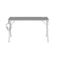 Miniatura 5 de MESA MARS GAMING MGD 140 WHITE CHASIS DE ACERO TABLERO 140X60cm ALTURA 75cm ALFOMBRILLA NANOTEXTIL C