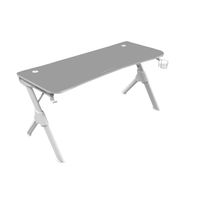 Miniatura 7 de MESA MARS GAMING MGD 140 WHITE CHASIS DE ACERO TABLERO 140X60cm ALTURA 75cm ALFOMBRILLA NANOTEXTIL C