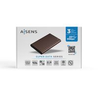 Miniatura 4 de Aisens - Caja Externa 2,5" Ase-2525Bwn 9.5Mm Sata A Usb 3.0/Usb3.1 Gen