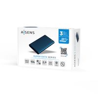 Miniatura 3 de Aisens - Caja Externa 2,5" Ase-2525Bwn 9.5Mm Sata A Usb 3.0/Usb3.1 Gen