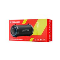 Miniatura 2 de CANYON Altavoz Bluetooth 5,0 (Jack 3,5mm, microSD, BT, FM, AUX, USB, Bateria 1500mAh, Negro) CNE-CBTSP7