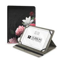 Miniatura 1 de FUNDA TABLET UNIVERSAL TRENDY CASE ROSAS 11